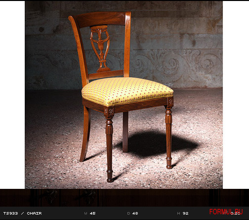 Стул Castellan Art. TS933 CHAIR